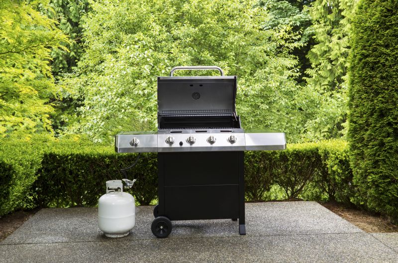 Gas Grill Assembly