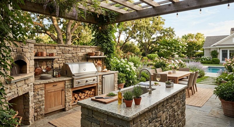 Outdoor Kitchen Construction in Bonita Springs, FL