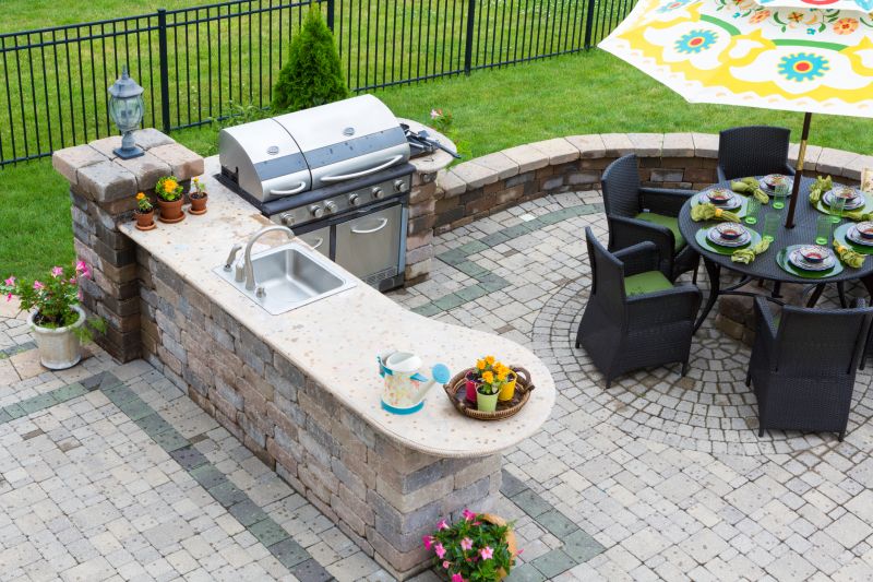 Outdoor Kitchen Construction in Cypress, TX