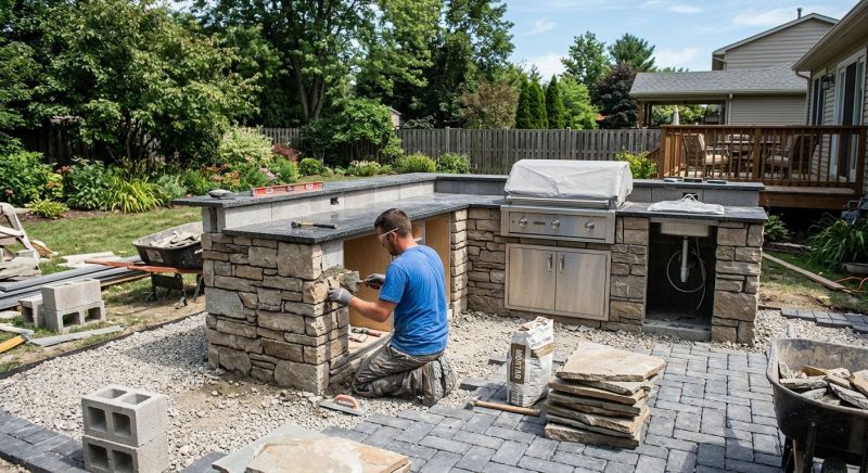 Outdoor Kitchen Renovation in Charleston, SC